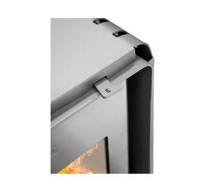 Estufa le帽a 9000W Scantek 360 gris