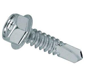 Tornillo autoperforante cabeza hexagonal 3/16 x 3/4'' 5 unidades Imporper
