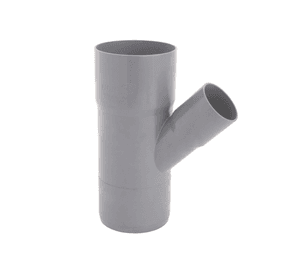 Vee pvc sanitario 75 x 40 mm gris Hoffens