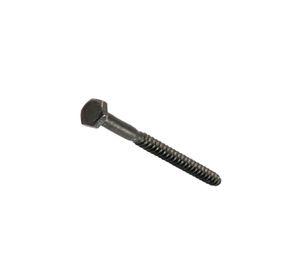 Tornillo Tirafondo 1/4x3 1/2''pavonado 2 unidades Imporper