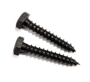 Tornillo Tirafondo 1/4 x 1 1/2''pavonado Imporper