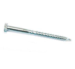 Tornillo Tirafondo 5/16 x 3 1/2''zincado 2 unidades Imporper.
