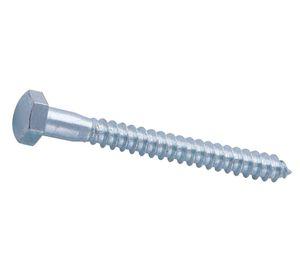Tornillo Tirafondo 3/8 x 3 1/2''zincado Imporper.