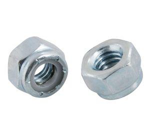 Tuerca c/seguro nylon 1/4 b2 Imporper