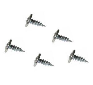 Tornillo autoperforante cabeza Truss con golilla N°8 x 3/4'' zincado 10 unidades