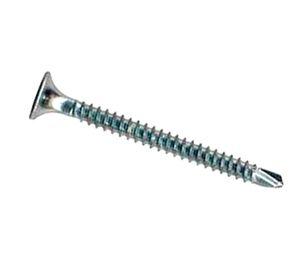 Tornillo Volcanita punta broca N°6 x 1 5/8'' zincado 20 unidades Imporper