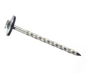 Clavo helicoidal 2 1/2'' para techo 50 unidades Inchalam