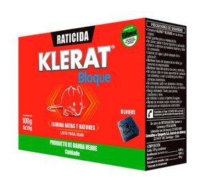 Raticida bloque roedores 100 g