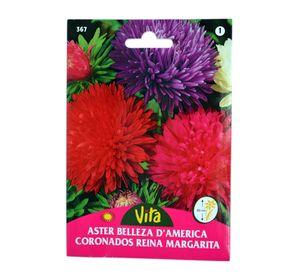 Semilla corriente reina margarita belleza variada desinfectada x0.8g vita