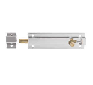 Picaporte base recta 100 mm 1500 zincado Lioi