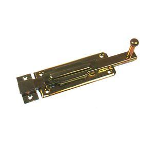 Picaporte base recta 20 cm parche puerta zincado Lioi