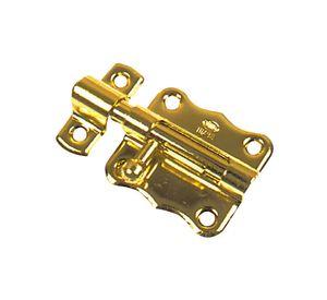 Picaporte 30 mm N°1384 base ancha bronce Lioi