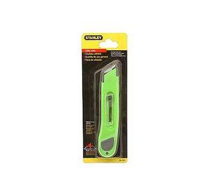 Cuchillo cartonero mango plático 6'' Stanley
