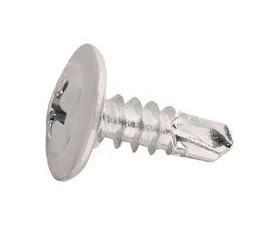Tornillo cabeza lenteja 8mmx1/2'' autoperforante 10unidades. Easy Fix.