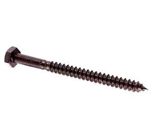 Tirafondo cabeza hexagonal 1/4x3 1/2'' 4 unidades Easy Fix