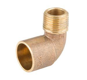 Codo bronce so he 3/4 x 1/2 Nibsa