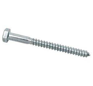 Tirafondo cabeza hexagonal zb. 1/4'' x 3''. Easy Fix