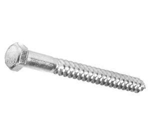 Tirafondo cabeza hexagonal 3/8x3 1/2 zb 2un. Easy Fix