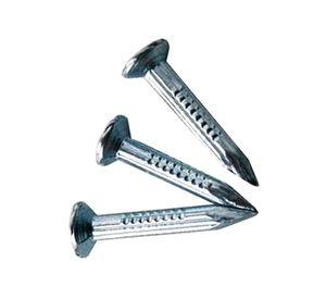 Clavo acero temp. estriado 2.7x30 10 unidades. aluminio. Easy Fix