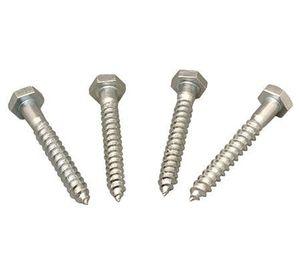 Tirafondo cabeza hexagonal zb. 1/4'' x 2''. Easy Fix