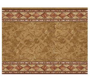 Alfombra de pasillo Madras nylon beige 1 ml