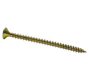 Tornillo madera aglomerada. #9 x 3''. Easy Fix