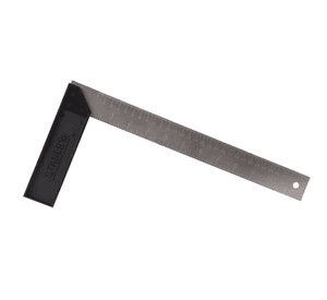 Escuadra economica 30,5 cm metálica gris Stanley