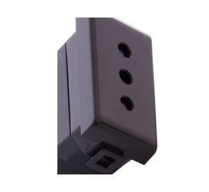 Modulo toma de corriente 2 p+t 10 a  250 v gris Bticino