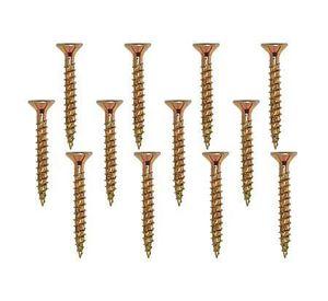 Tornillo madera #9x1 1/2’’ tsc amarillo. Vhe