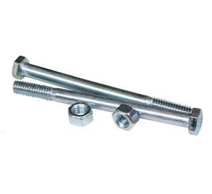 Perno hexagonal acero g2 5/16x4 z c/tca b4 Imporper