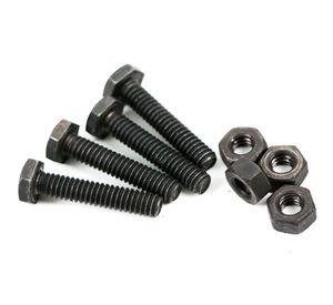 Perno hexagonal G2 nc 1/4x11/4 con tuerca b4 Imporper