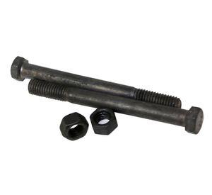 Perno hexagonal G2 3/8x4 con tuerca bolsa 2 unidades Imporper