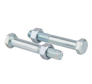 Perno hexagonal G2 3/8x2 z con tuerca b2 Imporper