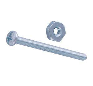 Perno ranura combinada 1/8x11/2 con tuerca b5 Imporper