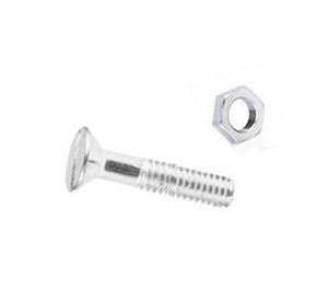 Perno cabeza plana 5/32x3/4 con tuerca b5 Imporper.