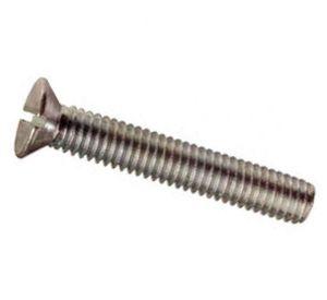 Perno cabeza plana 1/4'' x 2 1/2'' con tuerca blister 4 unidades Imporper.
