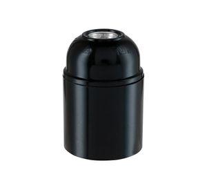 Portalámpara E27 250 volts bakelita negro Schneider
