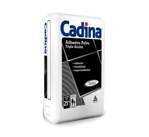 Adhesivo cerámico polvo impermeable 25 kg TA Cadina