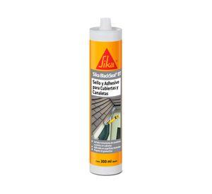 Tapagoteras techo asfáltico 300 ml Blackseal negro Sika