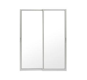 Ventana Aluminio 150X205 cm Corredera Curva Mate