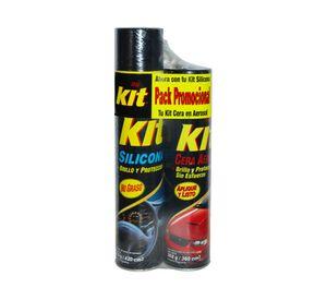 Silicona 420 ml+ cera aerosol 360 ml Kit