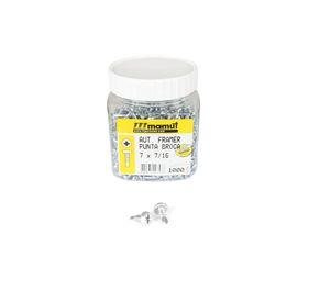 Framer punta broca #7x7/16'' zincado 1000 unidades Mamut