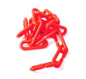 Cadena plástica rojo 1 mt Esco plastica