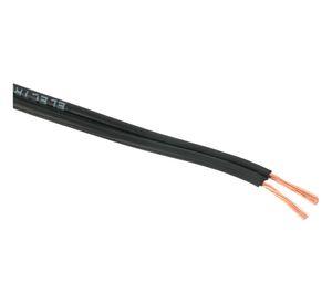 Cable 2x20AWG 25 m negro Electromex