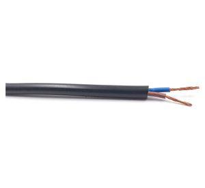 Cordón H05 2x1 mm 1 m negro Electromex