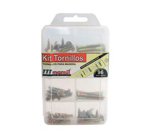 C.plastica 8 div tornillos madera Mamut