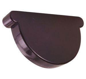 Tapa canaleta PVC marrón Vinilit