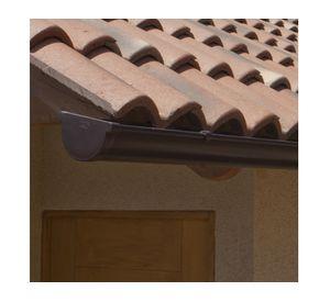Tapa canaleta PVC marrón Vinilit