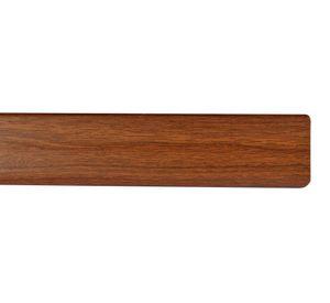 Perfil nariz de grada mdf color nogal oscuro 240 cm Funktion
