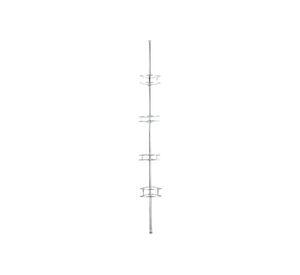 Organizador esquinero ducha 4 repisas inox Magla